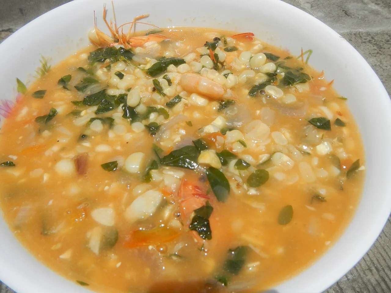 Corn soup